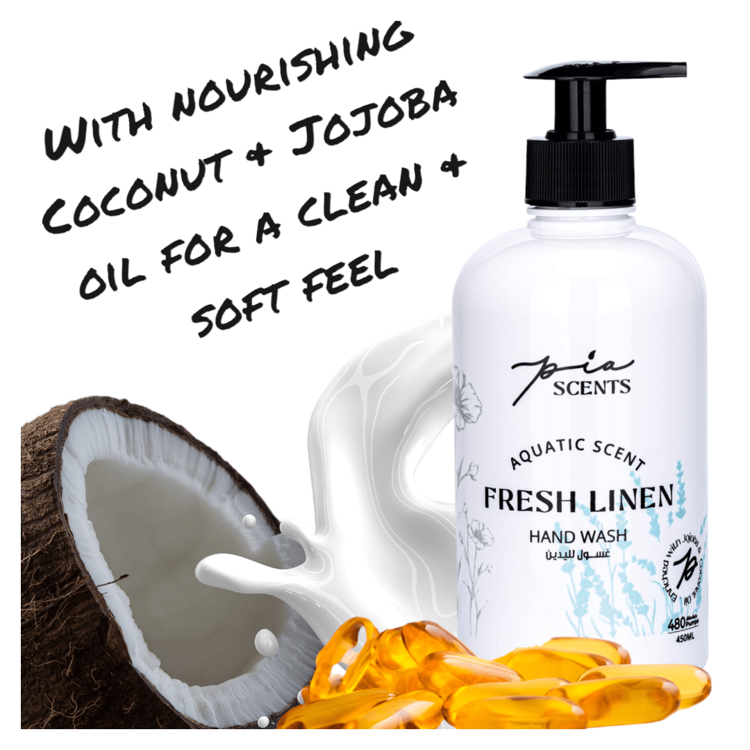 Fresh Linen Hand Wash - Pia Scents